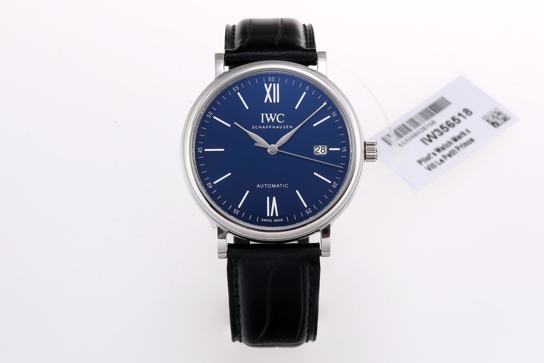 V7 IWC 포르토피노 150주년 IW356518 블루다이얼 ETA2892