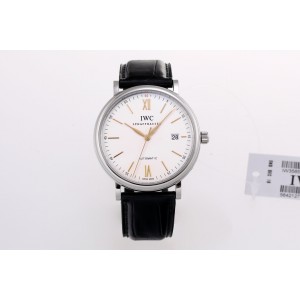 V7 IWC 포르토피노 IW356517 화이트다이얼 골드핸즈 ETA2892