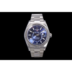 눕/롤렉스 스카이 드웰러 블루 V2//