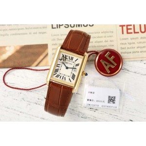 AF/까르띠에 탱크 TANK LOUIS CARTIER Large 33.7mm gold W1529756