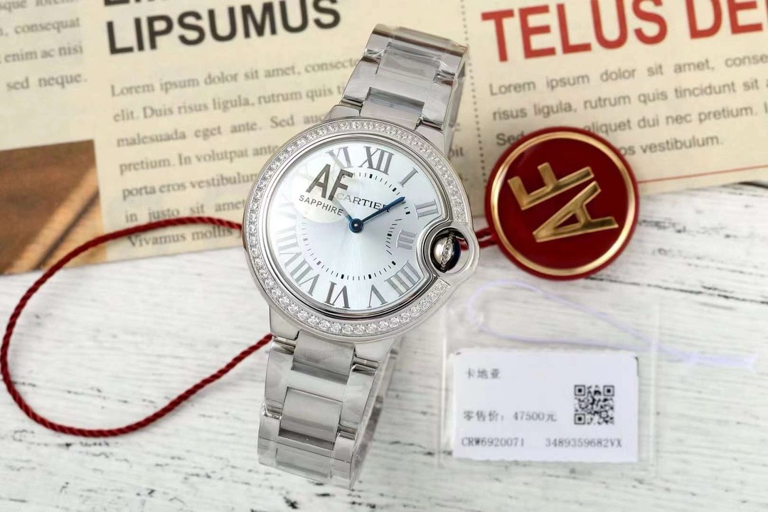 AF/까르띠에 발롱블루 33MM