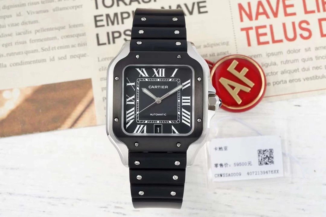 AF/까르띠에 산토스 47.5MM×39.8MM