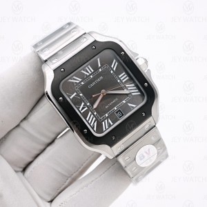 BV/까르띠에 산토스 블랙 콤비 라지