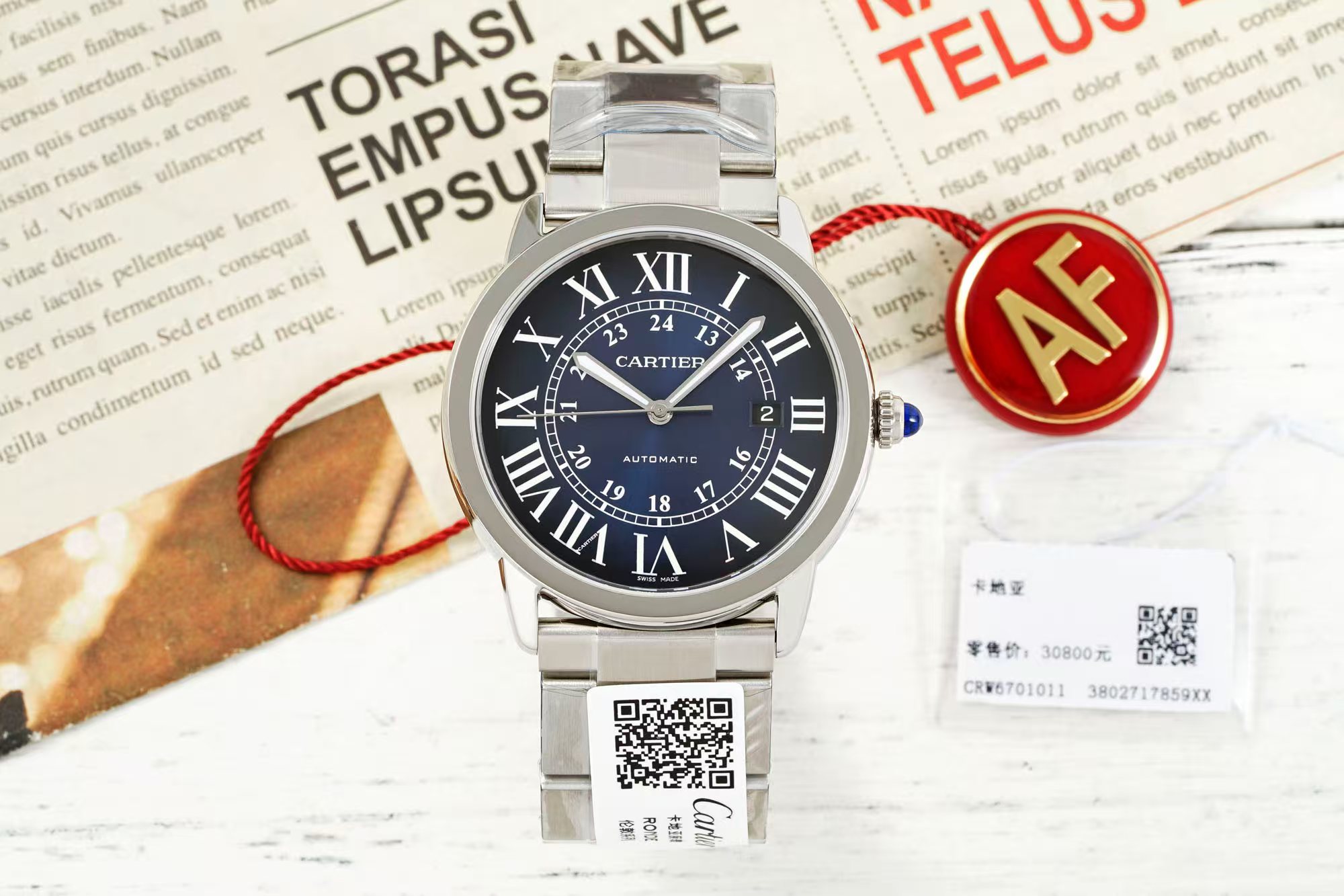 AF/까르띠에 롱드솔로 42mm