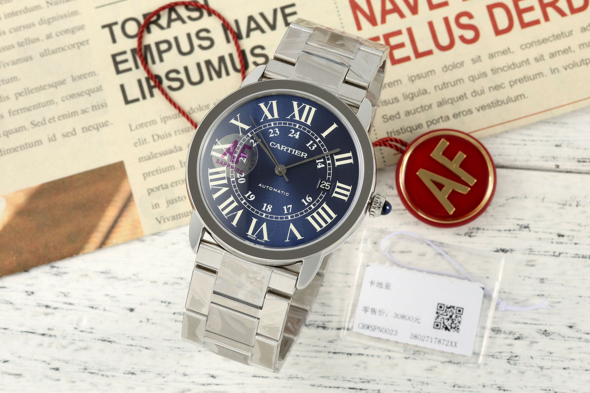 AF/까르띠에 롱드솔로 42mm