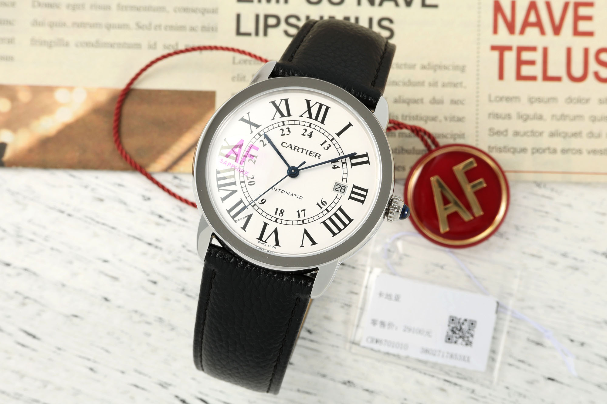 AF/까르띠에 롱드솔로 42mm