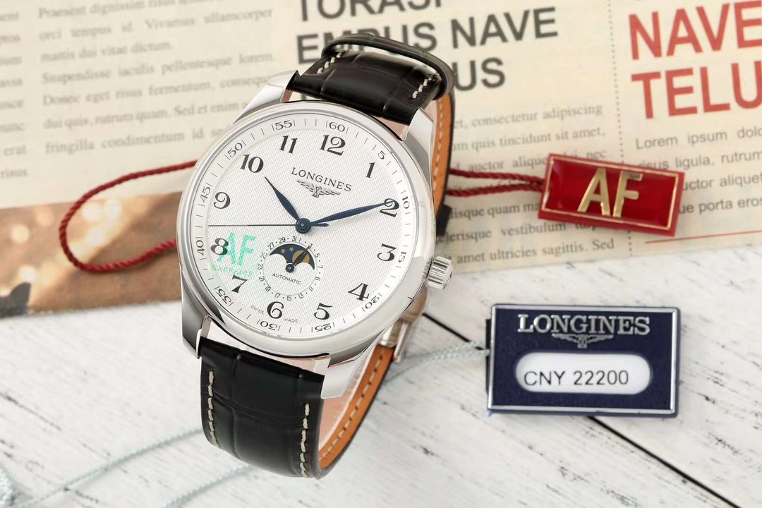 AF/론진 42MM 마스터 컬렉션 문페이즈