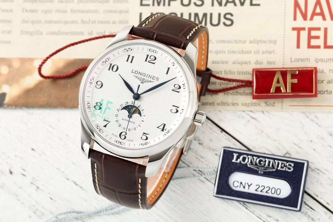AF/론진 42MM 마스터 컬렉션 문페이즈