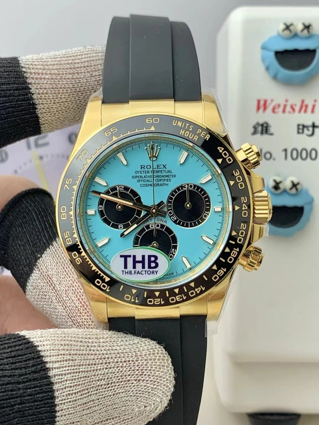 THB/롤렉스 데이토나 4131 n126518 텅스텐