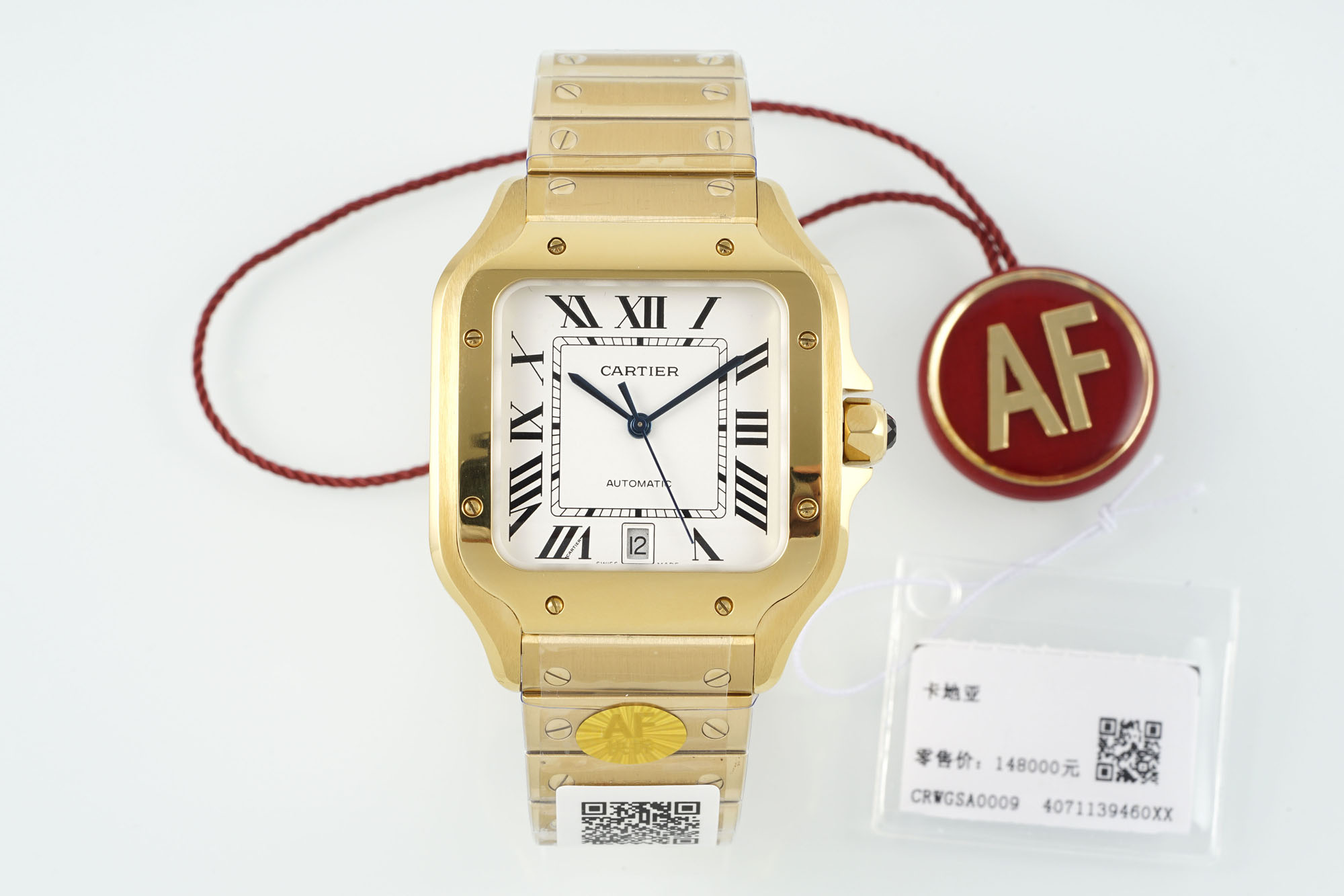 AF/까르띠에 산토스 47.5MM×39.8MM