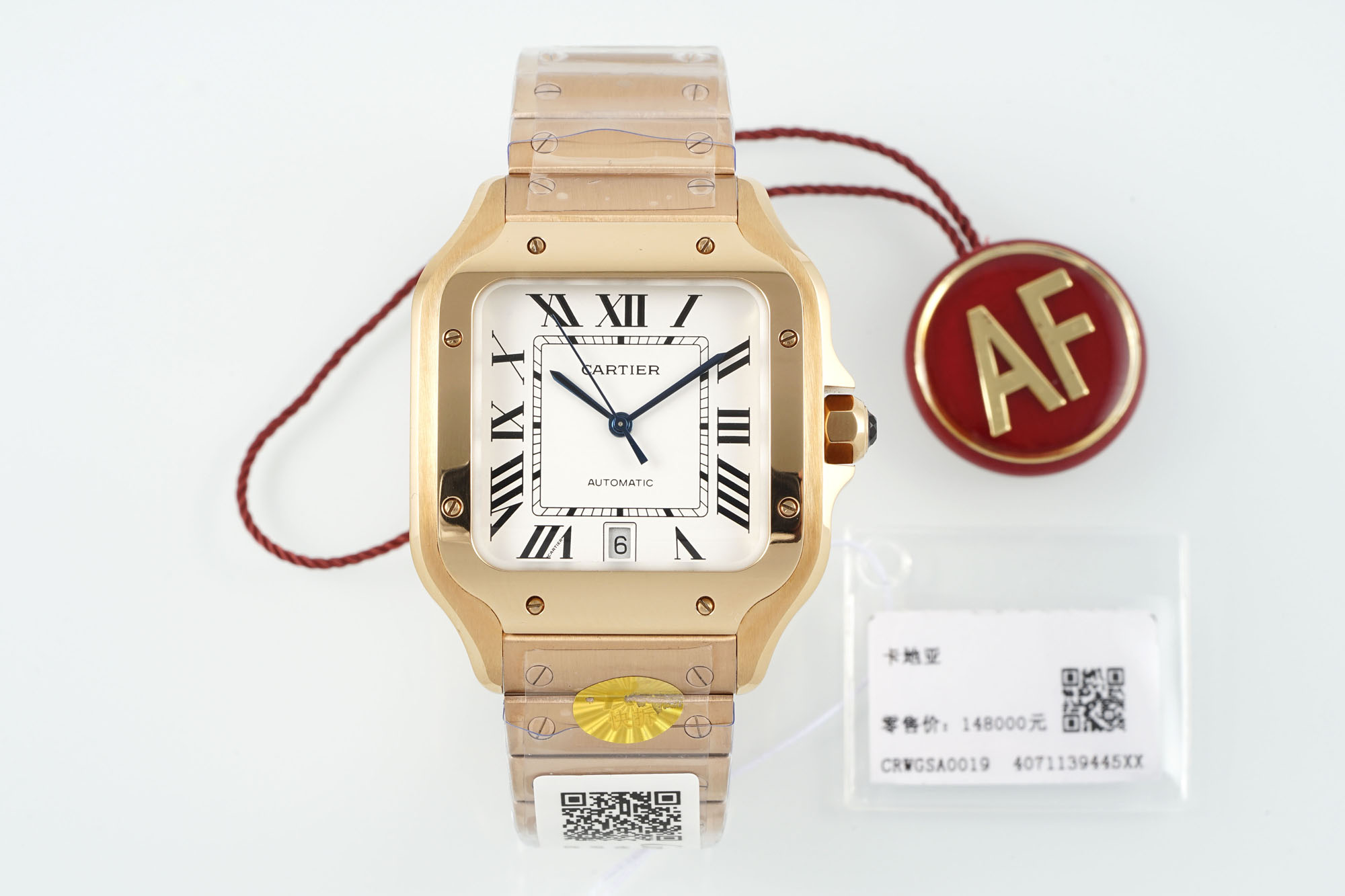 AF/까르띠에 산토스 47.5MM×39.8MM