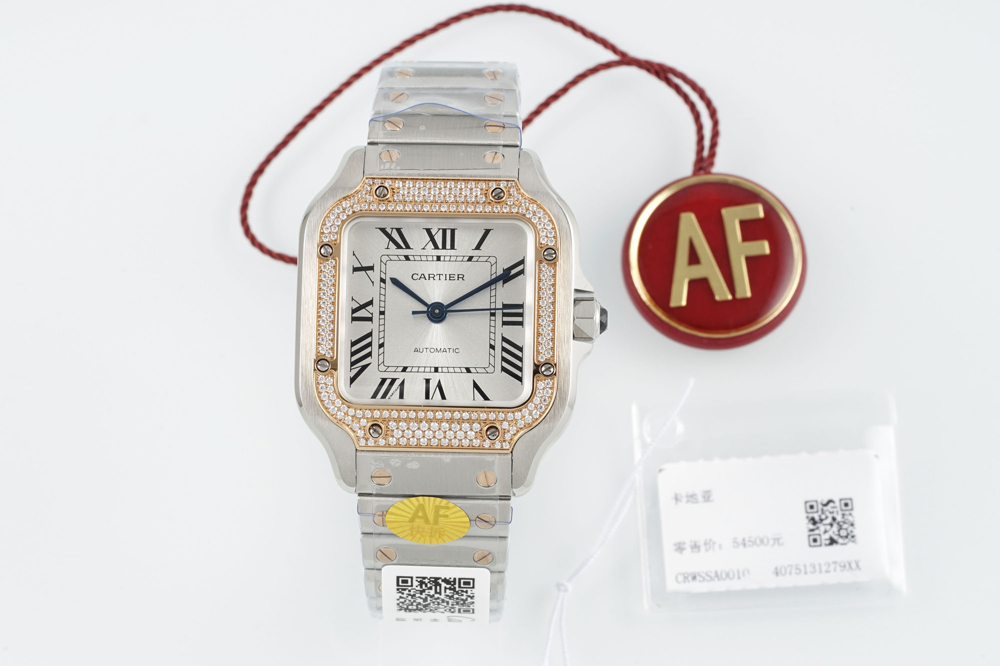 AF/까르띠에 산토스 41.9X35.1MM