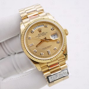 QF/롤렉스 데이데이트 V5 36MM 텐포인 바켓트 128238A