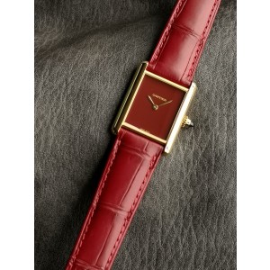 F1/까르띠에 탱크 Tank Must Large(레더）