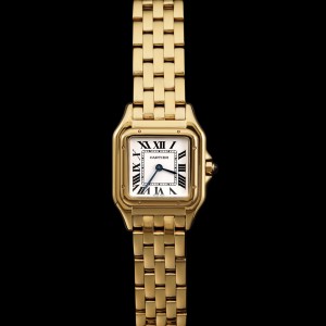 BBA/까르띠에 팬더 미니 옐로우 골드