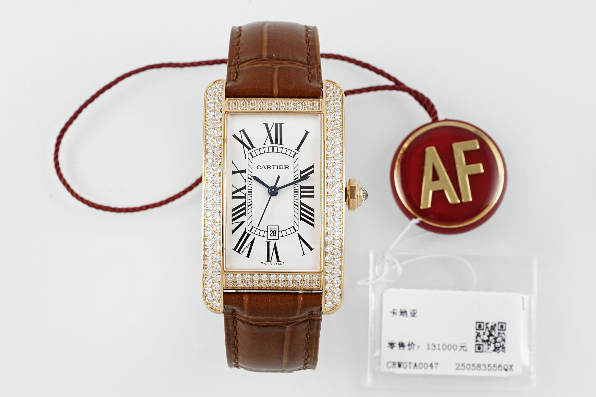 AF/까르띠에 탱크 Large 45.1MM×26.6MM