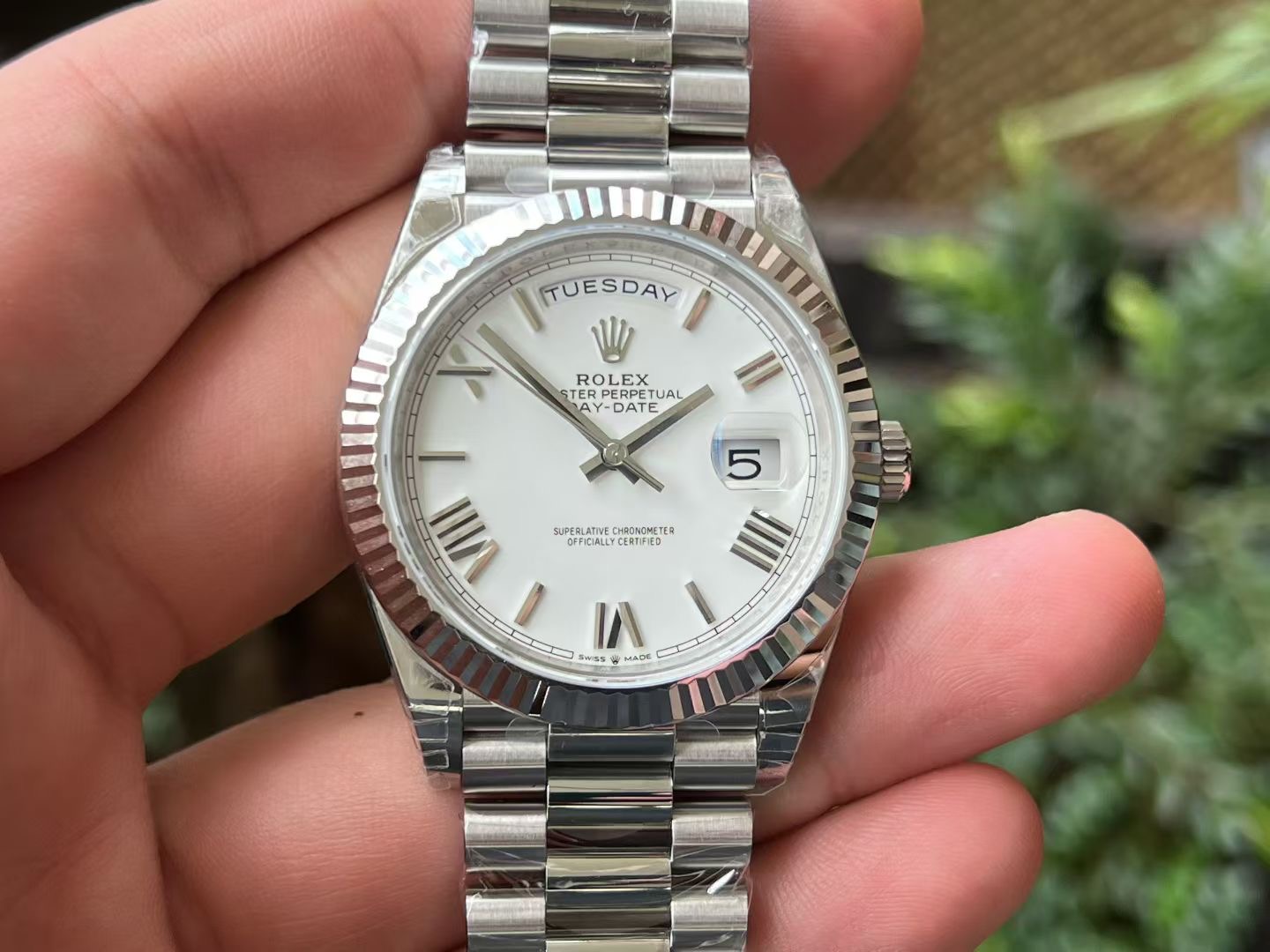 VS/롤렉스 데이데이트 40MM 3255