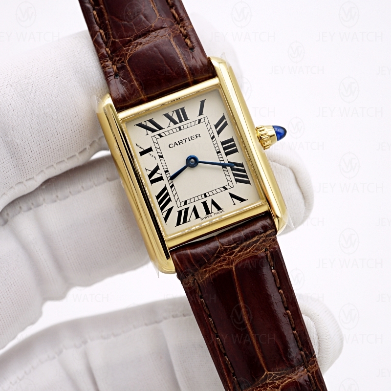 AF/ 까르띠에 Tank Louis Cartier 탱크 루이스 스몰  옐로우골드 엘리 WGTA0342