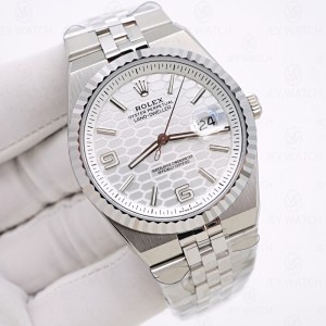 ES/롤렉스 랜드웰러 Oyster Perpetual Land-Dweller 40mm 실버