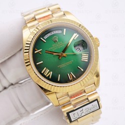 QF/롤렉스 데이데이트 2836 V6 40MM 옴브레