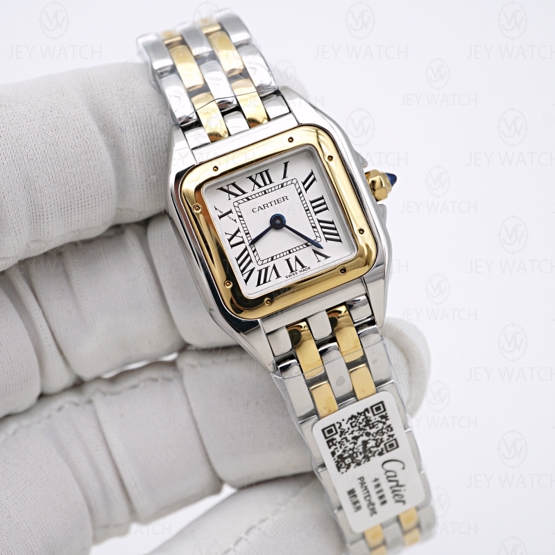 AF/까르띠에 팬더 스몰 옐로우골드 콤비