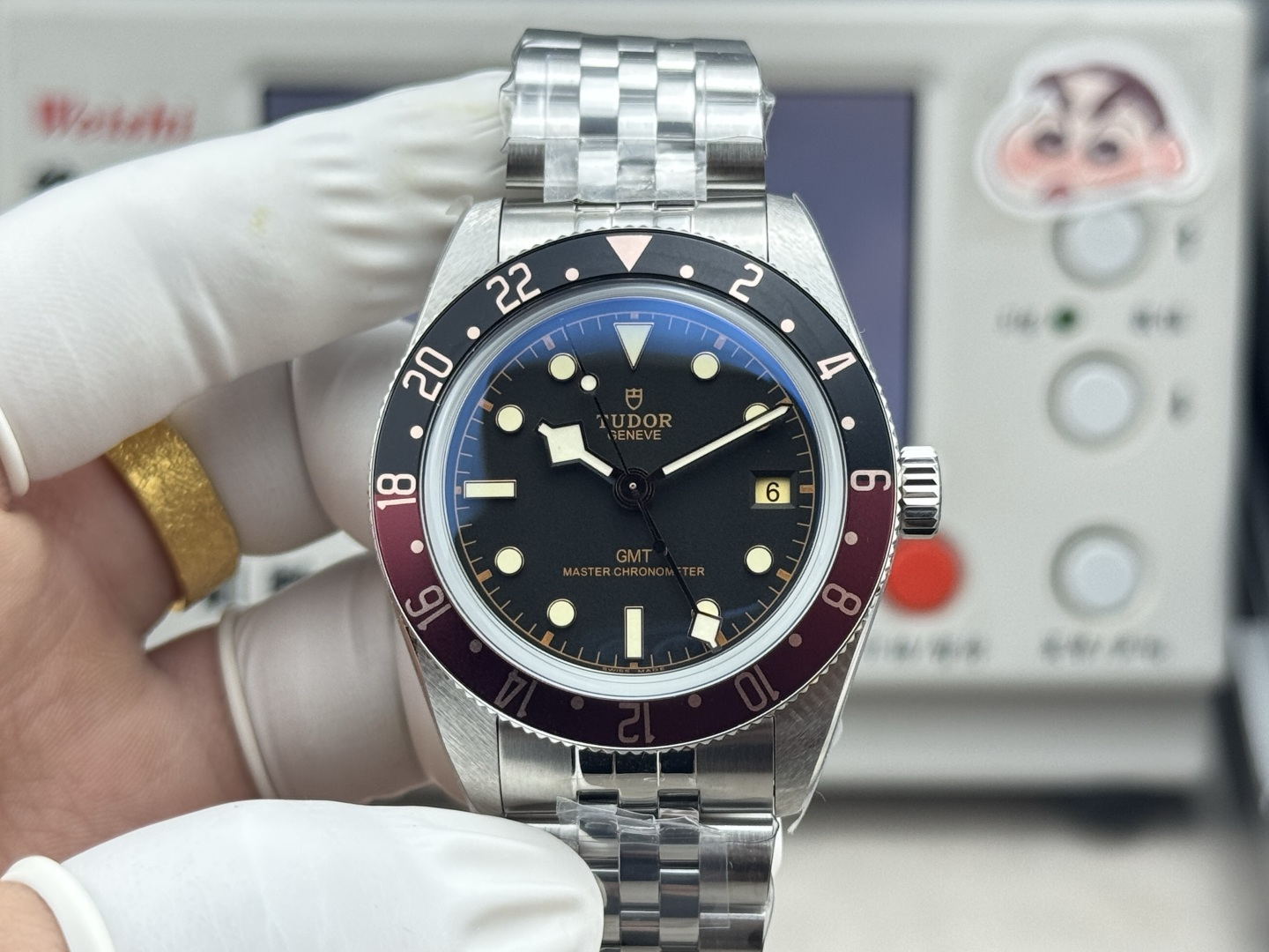 3CF 튜더 블랙베이 프로 1958 GMT 39MM