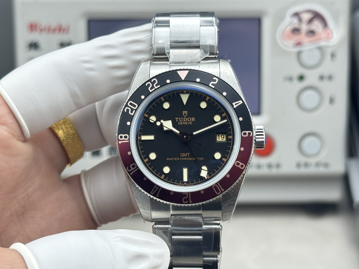 3CF 튜더 블랙베이 프로 1958 GMT 39MM