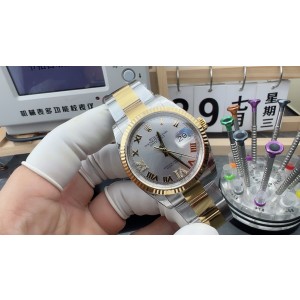 EWE/ 롤렉스 데이저스트 오이스터 36mm 로만 126233//